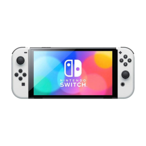 Nintendo Switch Oled Console With White Joy-Con