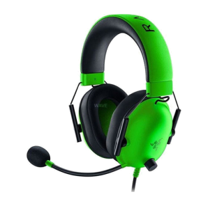 Razer Blackshark V2 X Headset, 7.1. Surround Sound, Hyperclear Cardioid Mic, Triforce 50Mm Drivers  Green