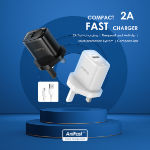 Oraimo Firefly 3 10W Fast Charging Charger Kit With Lightning Cable