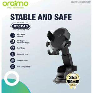 Oraimo Hydra 3 Stable Safe Car Mount Universal Phone Holder Ocm-12