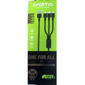 Oraimo Ocd-X93 3 In 1 Fast Charging Cable