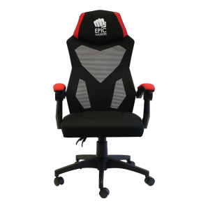 Epic Gamers Gambit Gaming Chair - Black/Red - كرسي