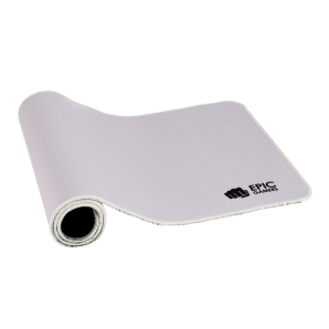 Epic Gamers Gaming Mouse Pad - White - حصيرة الفأرة